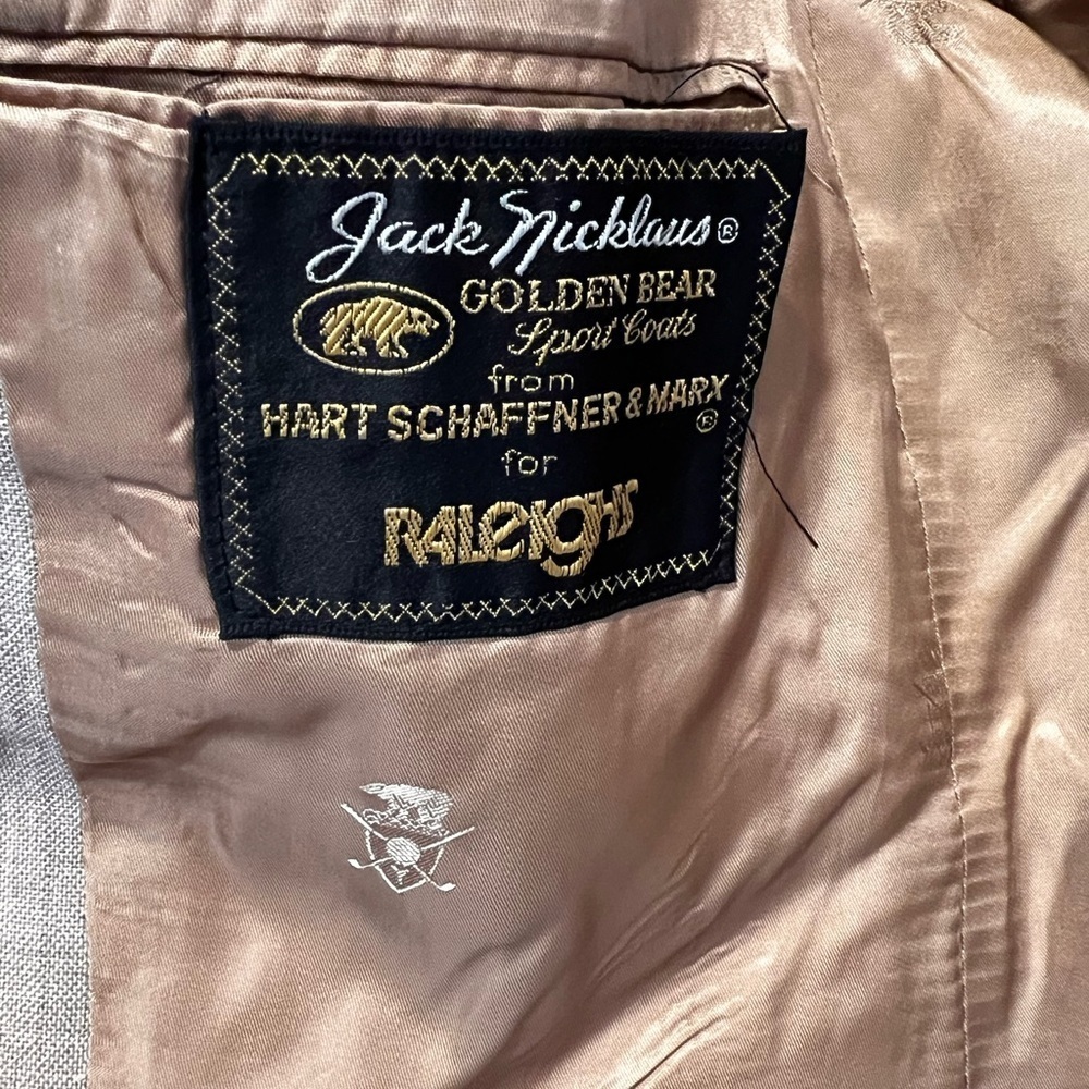 Jack Nicklaus Golden Bear Sport Coat Blazer Size 44R - Picture 4 of 6